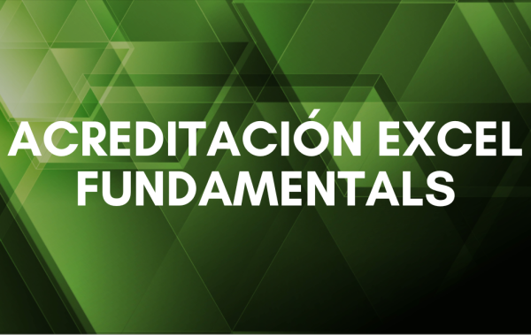 ACREDITACIÓN  EXCEL FUNDAMENTALS